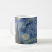 "Starry Night" von Van Gogh Kaffeetasse (Vorderseite Links)