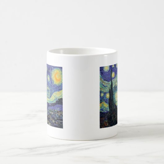 Starry Night von van Gogh Kaffeetasse (Mittel)
