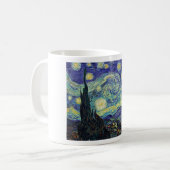 Starry Night von van Gogh Kaffeetasse (Vorderseite Links)