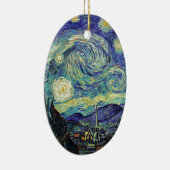 Starry Night von van Gogh Keramikornament (Rechts)
