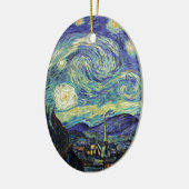 Starry Night von van Gogh Keramikornament (Links)