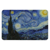 "Starry Night" von Van Gogh Magnet (Horizontal)