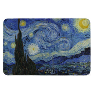 "Starry Night" von Van Gogh Magnet