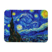 Starry Night von Van Gogh, Magnet (Horizontal)