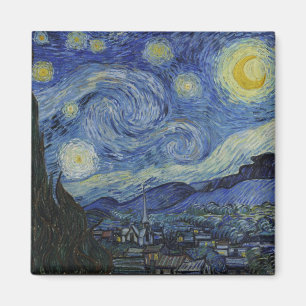 "Starry Night" von Van Gogh Magnet