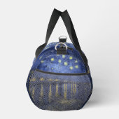 Starry Night von van Gogh mit dem Text Duffle Bag (Rechts)