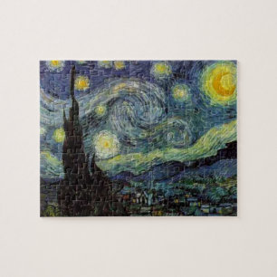 Starry Night von van Gogh Modern Art Malerei Puzzle