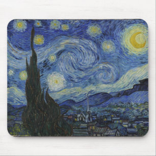 "Starry Night" von Van Gogh Mousepad