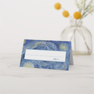 "Starry Night" von Van Gogh Platzkarte