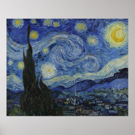 Starry Night von Van Gogh Poster