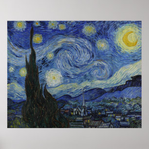 Starry Night von Van Gogh Poster