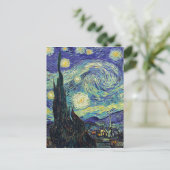 Starry Night von van Gogh Postkarte (Stehend Vorderseite)