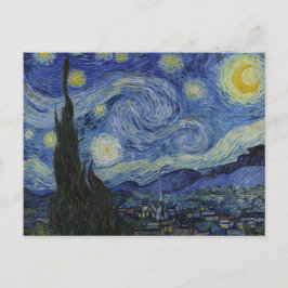 Starry Night von Van Gogh Postkarte