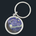 Starry Night von Van Gogh Premium Schlüsselanhänge Schlüsselanhänger<br><div class="desc">Starry Night von Van Gogh für den Kunstliebhaber oder Träumer in Ihrem Leben.</div>