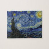 Starry Night von Van Gogh Puzzle (Horizontal)