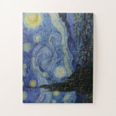 "Starry Night" von Van Gogh Puzzle (Vertikal)