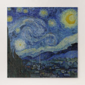"Starry Night" von Van Gogh Puzzle (Vertikal)