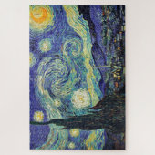 Starry Night von van Gogh Puzzle (Vertikal)
