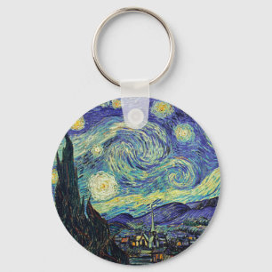 Starry Night von van Gogh Schlüsselanhänger