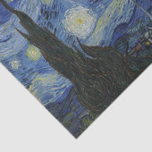 "Starry Night" von Van Gogh Seidenpapier (Ausschnitt)
