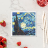 Starry Night von Van Gogh Serviette (Beispiel)