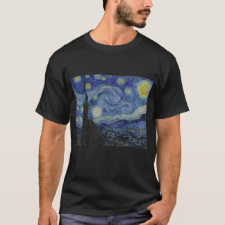 Starry Night von Van Gogh T-Shirt