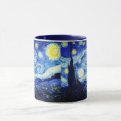 Starry Night von Van Gogh Tasse (Zentrum)