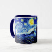 Starry Night von Van Gogh Tasse (Vorderseite Links)