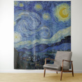 "Starry Night" von Van Gogh Wandteppich (Beispiel)