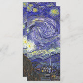 Starry Night von Vincent van Gogh (Vorne/Hinten)