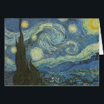 Starry Night von Vincent Van Gogh<br><div class="desc">Vincent Van Gogh's Starry Night. 1889 Öl auf Leinwand. Museum of Modern Art,  New York City</div>