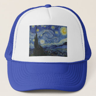 Starry Night von Vincent van Gogh - 1889 Truckerkappe