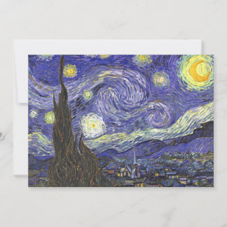 Starry Night von Vincent van Gogh Ankündigung