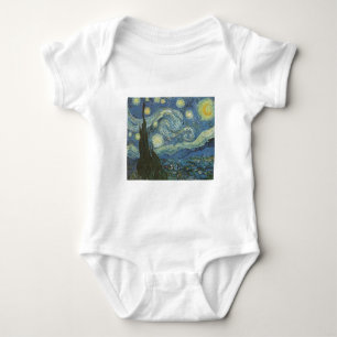Starry Night von Vincent Van Gogh Baby Strampler