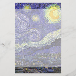 Starry Night von Vincent van Gogh Briefpapier