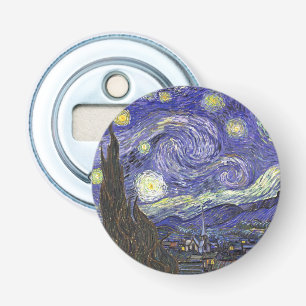 Starry Night von Vincent van Gogh Flaschenöffner