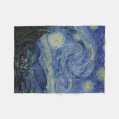 Starry Night von Vincent Van Gogh Fleecedecke (Vorderseite (Horizontal))