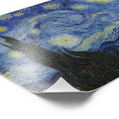 Starry Night von Vincent van Gogh Fotodruck (Ecke)