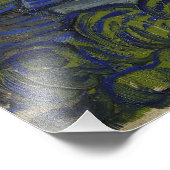 Starry Night von Vincent Van Gogh Fotodruck (Ecke)