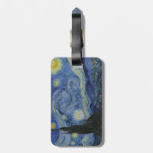 Starry Night von Vincent Van Gogh Gepäckanhänger (Rückseite vertikal)