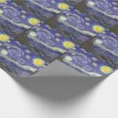 Starry Night von Vincent van Gogh Geschenkpapier (Ecke)