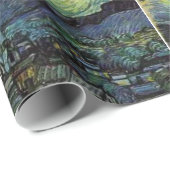 Starry Night von Vincent van Gogh. Geschenkpapier (Rolleneckpunkt)