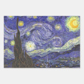 Starry Night von Vincent van Gogh Geschenkpapier Set (Vorderseite 2)
