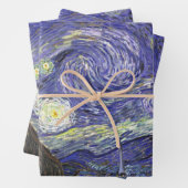 Starry Night von Vincent van Gogh Geschenkpapier Set (Beispiel)
