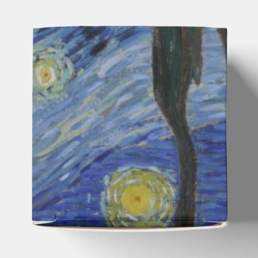Starry Night von Vincent Van Gogh Geschenkschachtel (Oben)