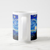 Starry Night von Vincent Van Gogh Jumbo-Tasse (Rückseite)