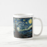 Starry Night von Vincent Van Gogh Kaffeetasse<br><div class="desc">Starry Night von Vincent Van Gogh</div>