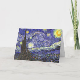 Starry Night von Vincent van Gogh Karte