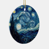 Starry Night von Vincent Van Gogh Keramikornament (Rechts)