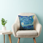 Starry Night von Vincent van Gogh Kissen<br><div class="desc">Starry Night,  berühmtes Gemälde von Vincent van Gogh</div>